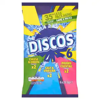 Morrisons Discos Variety Multipack Crisps offer