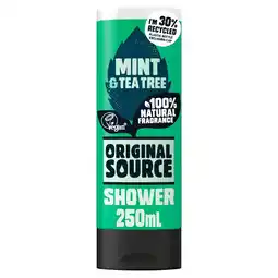 Morrisons Original Source Tea Tree & Mint Shower Gel offer