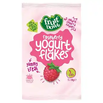 Morrisons Fruit Bowl Raspberry Yoghurt Flakes offer