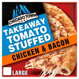 Morrisons Chicago Town Takeaway Sauce Filled Crust Chicken & Bacon Pizza offer