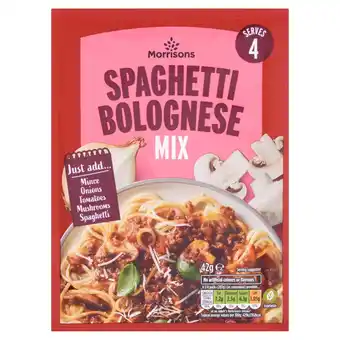 Morrisons Morrisons Bolognese Sauce Mix offer