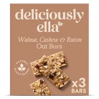 Morrisons Deliciously Ella Fruit & Nut Oat Bars offer