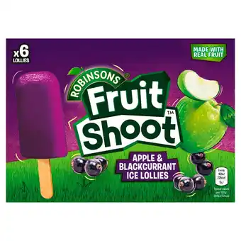 Morrisons Fruit Shoots Mini's Apple & Blackcurrant Lolly offer