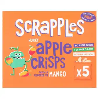 Morrisons Scrapples Apple & Mango Crisps Multi-Box offer