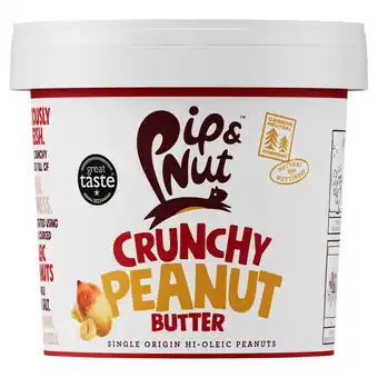 Morrisons Pip & Nut Crunchy Peanut Butter offer