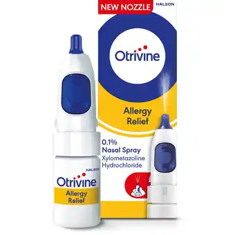 Morrisons Otrivine Allergy Relief 0.1% Nasal Spray offer
