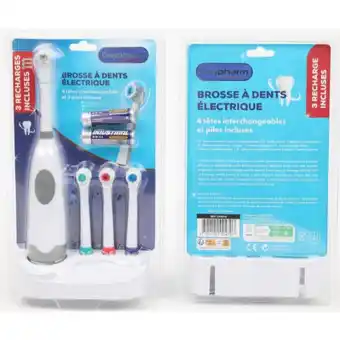 Morrisons Cosypharm Electric Toothbrush With 3 Rotating Heads offer