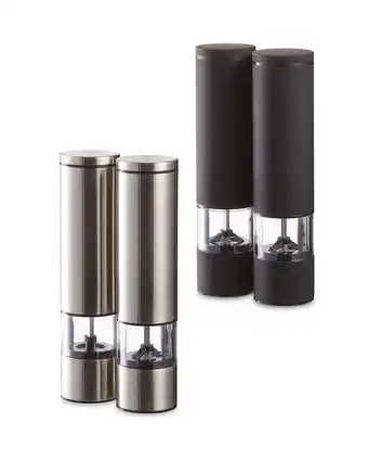 Aldi Crofton 2 Pack Salt & Pepper Mill offer