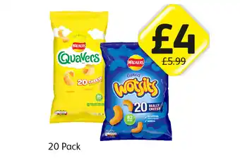 Londis Quavers, Wotsits offer