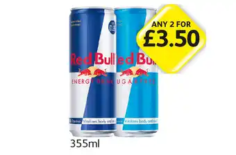 Londis Red Bull, Sugarfree offer