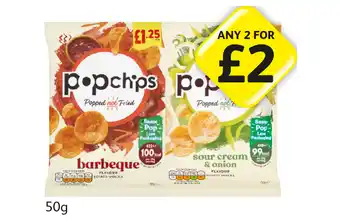 Londis View Popchips Barbeque, Sour Cream & Onion offer