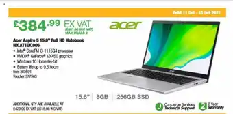 Costco Acer Aspire 5 15.6 offer