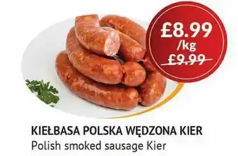 Karolina Shop Polish Smoked Sausage Kier offer
