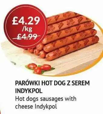 Karolina Shop Hot Dogs Sausages With Cheese Indykpol offer