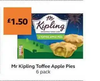 SuperValu Mr Kipling Toffee Apple Pies offer