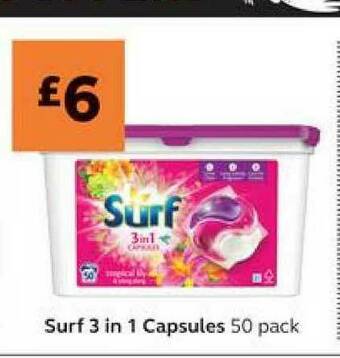 SuperValu Surf 3 In 1 Capsules offer