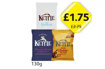 Londis View Kettle Lightly Salted, Balsamic Vinegar of Modena, Mature Cheddar offer
