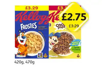 Londis View Kellogg's Frosties, Coco Pops offer
