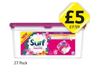 Londis View Surf 3 in 1 Capsules Tropical Lily offer