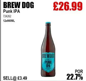 Bestway BREW DOG Punk IPA offer
