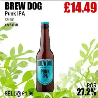 Bestway BREW DOG Punk IPA offer