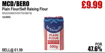 Bestway MCD/BERO Plain Flour/Self Raising Flour offer