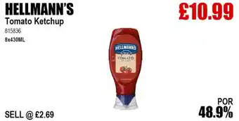 Bestway HELLMANN'S Tomato Ketchup offer