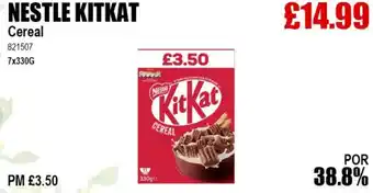 Bestway NESTLE KITKAT Cereal offer