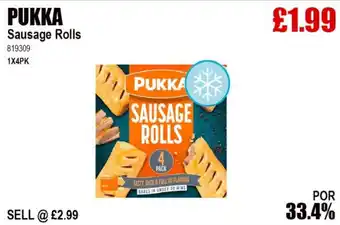 Bestway PUKKA Sausage Rolls offer