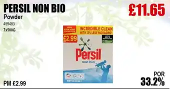 Bestway PERSIL NON BIO Powder offer