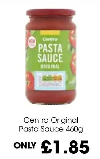 Centra Centra Original Pasta Sauce 460g offer