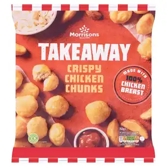 Morrisons Morrisons Takeaway Battered Chicken Chunks offer