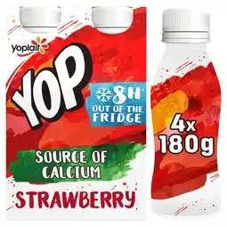 Morrisons Yoplait Yop Strawberry Flavour Yogurt Drink offer