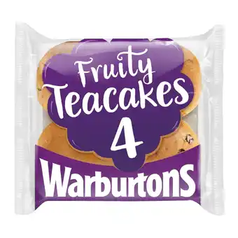 Morrisons Warburtons Fruity Teacakes offer