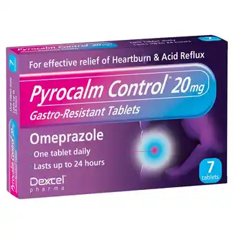 Morrisons Pyrocalm Control 20mg Gastro-Resistant Tablets Omeprazole offer