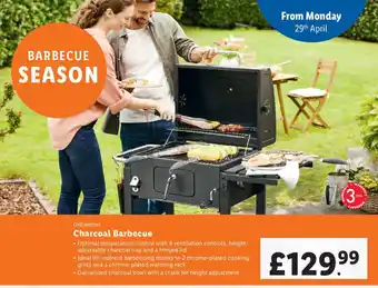 Lidl Grillmeister Charcoal Barbecue offer