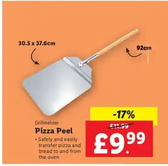 Lidl Grillmeister Pizza Peel offer