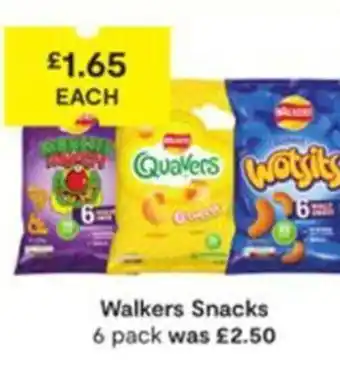 SuperValu Walkers Snacks offer