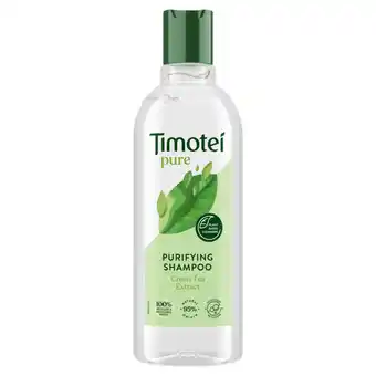 Asda Timotei Pure Purifying Shampoo Green Tea Extract 300ml offer