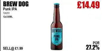 Bestway BREWDOG PUNK IPA offer