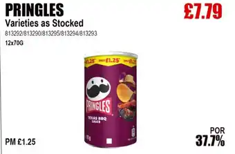 Bestway PRINGLES offer