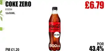 Bestway COKE ZERO offer
