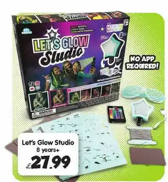 Toymaster Let's Glow Studio offer