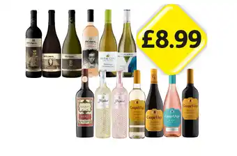 Londis View 19 Crimes Red Wine, Chard, Sauv Block, Revolutionary Rosé, Wairau Cove Sauvignon Blanc, Yealands Sauvignon Blanc, Alamos offer