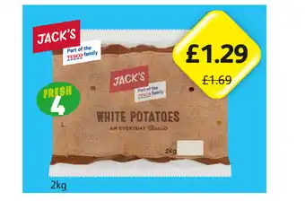 Londis View Jack's White Potatoes offer