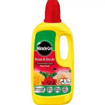 Asda Miracle Gro Rose & Shrub Concentrate Liquid Plant Feed offer