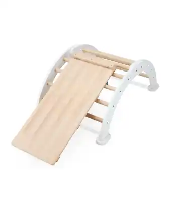 Aldi Little Town Wooden Climbing Arch offer