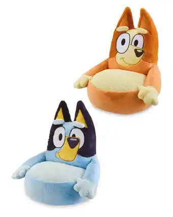 Aldi Bluey Character Plush Chair offer