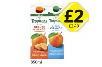 Londis View Tropicana Orange & Mango, Smooth Orange offer
