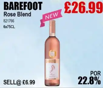 Bestway BAREFOOT Rose Blend offer